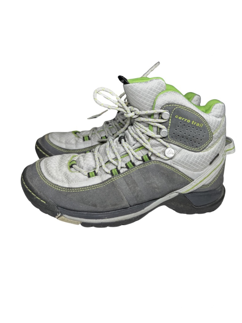 adidas cerro trail hiking Women's Boots climaproof Gor Tex 8 outdoor green gray